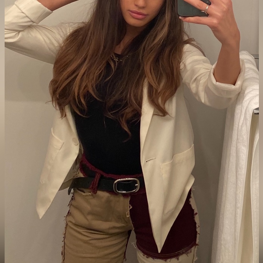 Vintage cream blazer